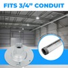 OhLectric Swivel Pendant for 3/4"Conduit - Swivel Pendant Mount for