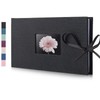 Small Photo Album 4x6, Fabmaker Picture Album Holds 24 Horizontal