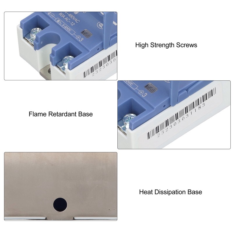 Single Phase Solid State Relay DC to AC SSR Non