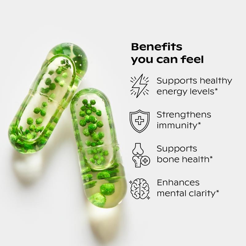 wholier Multivitamin for Plant-Based People, Vegan Essential Vitamins, Minerals +