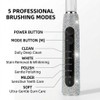 Diamond Sonic Electric Toothbrush Bling Rechargeable Toothbrushes for Adults with