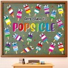 Mooliwe 52 Pcs Summer Bulletin Board Decorations Set Anything is