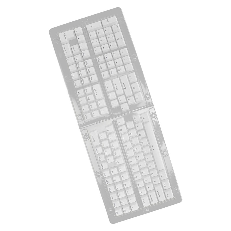 132 Key PBT Keyboard Keycaps OEM Height Secondary Injection Molding