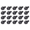 sourcing map M5 x 14mm Carbon Steel Phillips Pan Head
