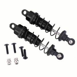 Aluminium Alloy Adjustable Shock Absorber Accessory for Tamiya CC01 1/10 RC Carblack