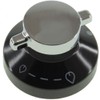 Spares2go Gas Control Knob Switch & Shaft for New World