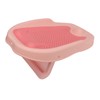 Baby Bath Support Home Foldable Ergonomic Heart Shaped Hollow Pattern