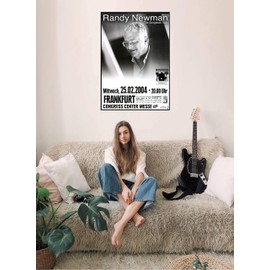 Randy Newman - The Songbook, Frankfurt 2004, concert poster/premium poster, live concert event, DIN A1