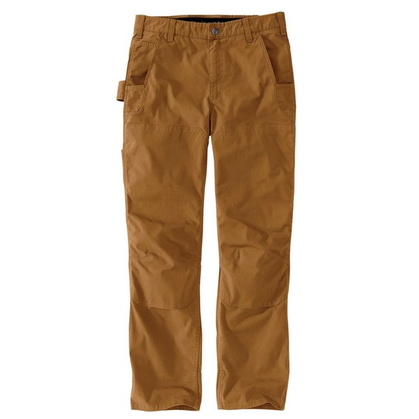 Carhartt Men's Steel Rugged Flex Relaxed Fit Ripstop Double Front