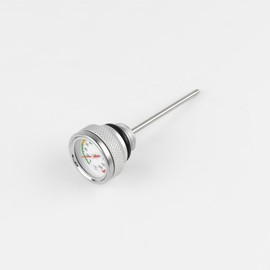 HI-LINE Motorcycle Oil Thermometer, Ape 100/50, XR100/50, Motard, Dream 50, Super Cub C50, C70/C90, For Monkey Gorilla, Oil Thermometer, Measuring Range 0 - 200°C, Motorcycle, Thermometer, Temperature