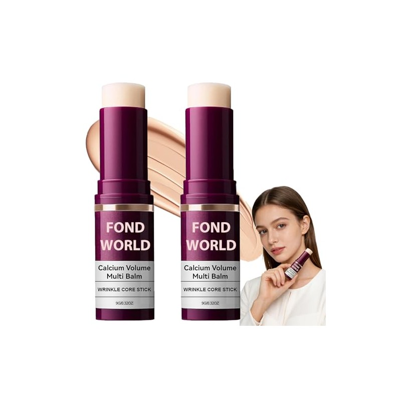 3pcs Bálsamo Multi-Volumen con Calcio y Colágeno,Barra De Cuidado De