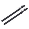 2PCS Dual Head Air Pressure Gauge 20‑220lb/In² Accurate Straight Type