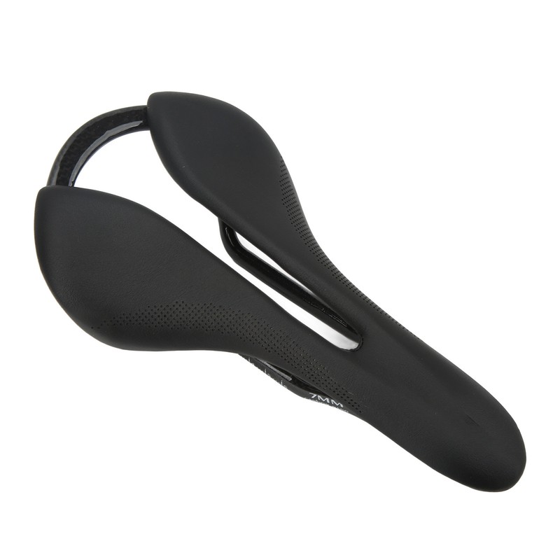 Road Bike Saddle Carbon Fiber Wear Resistant Breathable Hollow Bicycle