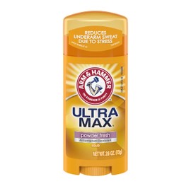 ARM & HAMMER ULTRAMAX Anti-Perspirant Deodorant Solid Powder Fresh, 2.6 Ounce (Pack of 12)