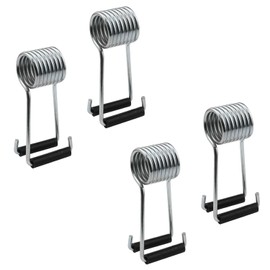 Zangc Universal Butterfly Spring Hinge Door Closer Auto Close Door Hinges Butterfly SpringDoor Closer Keep Door Closed 4PCS