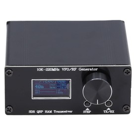 SDR QRP HF Transceiver, 10K-220 MHz VFO, HAM Oscillator with Variable Frequency, HF Clock Generator, SDR QRP HAM Transceiver, Compatible with UNO, Nano, Pro Mini