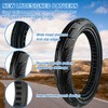 14x2.125 Bicycle Solid Tire, Airless Honeycomb Rubber Tire 14 Inch,
