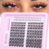 Manga Lash Clusters Wispy Cluster Eyelash Extensions 10-16mm Thin Band