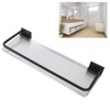 Floating Shelf Space Aluminum Acrylic Wall Mounted Decorative Storage Shelf