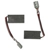vhbw 2 x Carbon Brush 6 x 10 x 18.5