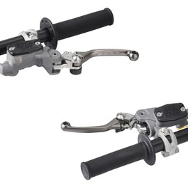 Zeta Racing ZE42-3688 Pivot Lever FP-M Clutch 3 Finger HUSQVARNA/TE/FE GASGAS/ECF Titanium Color Forward Reversible Lever Position Stepless Adjustment Forged High Strength Aluminum Alloy ZE42-3688