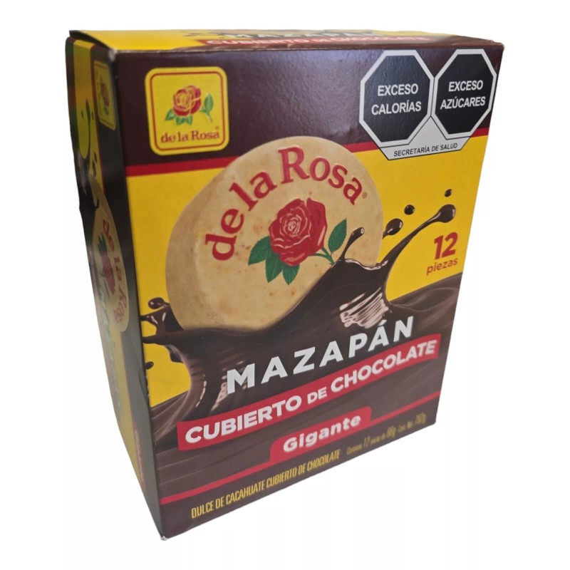DE LA ROSA Mazapan Gigante De Chocolate De La Rosa