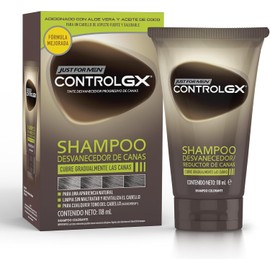 Just for Men Control Gx Shampoo Desvanecedor Progresivo De Canas, 118ml