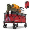 Sekey 220L Collapsible Foldable Wagon with 330lbs Weight Capacity, Heavy