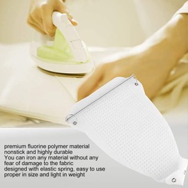 Teflon Cover, Iron Shoe 0.5mm Thick Prevent Burn Sticking Elastic Spring Fluorine Polymer Ironing Shoe for Cloth Ironing