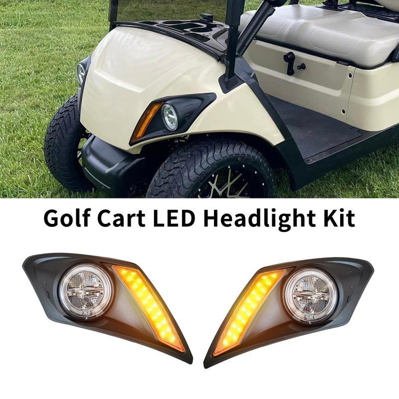 LED Golf Cart Head Light Kit For YAMAHA Drive 2