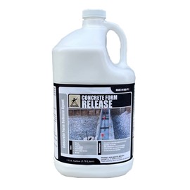 Akona Concrete Form Release - Release Agent for Forms, Tubes, Sculpture Molds, Casting, and More, Liquid, Non-Stick, Non-Staining (1 Gallon)