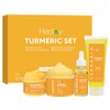 Healov- Kit de cuidado de la piel con crcuma -