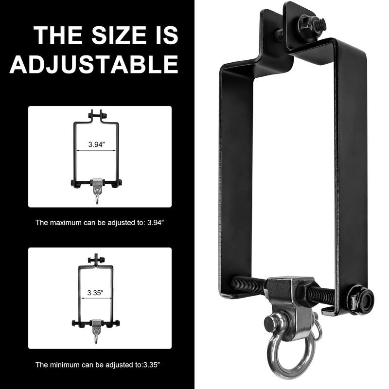 Dakzhou 2 Heavy Duty Swing Hangers, Swing Set Accessories for