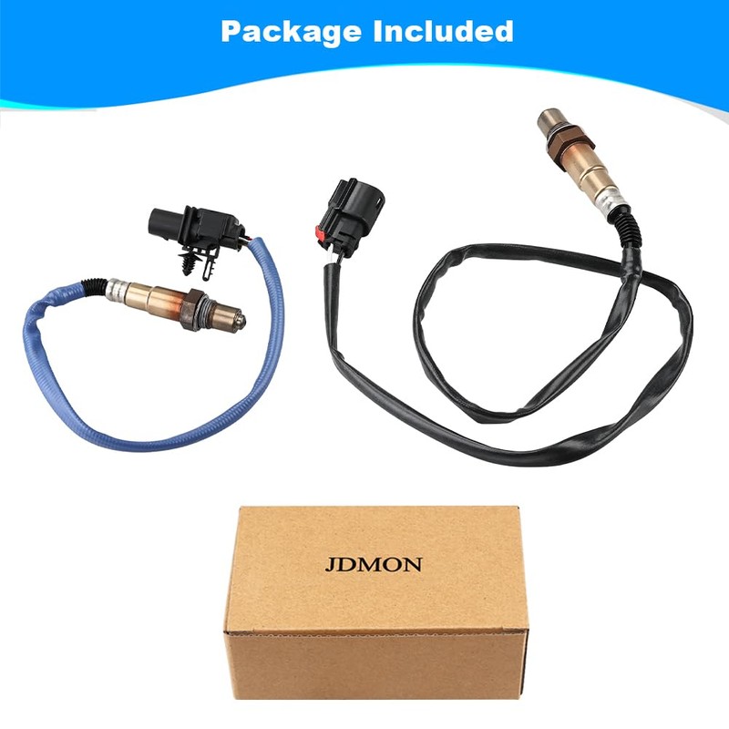 JDMON 2PCS O2 Oxygen Sensor Upstream & Downstream Replacement for