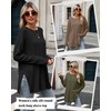 Huukeay 3 Pack Oversized Long Sleeve Shirts for Women Cotton