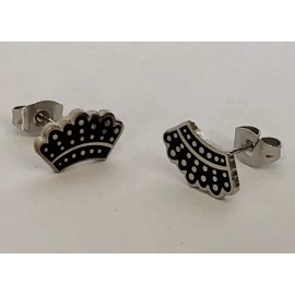 Winnicaca RBG Dissent Collar Stud Earrings Necklace Jewelry Lot Ginsberg New Silver Tone