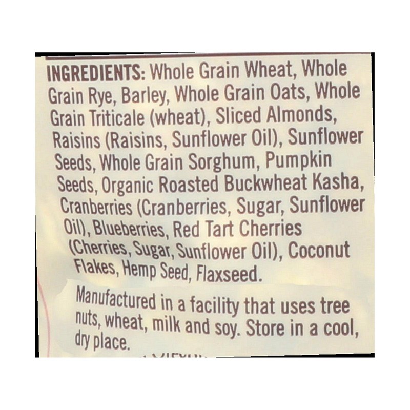UD_Bob's Red Mill-Fruit & Seed Muesli 14 oz Instant Breakfast