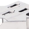 2Pcs Right Angle Clip Stainless Steel Mouth Closed 90 Degree