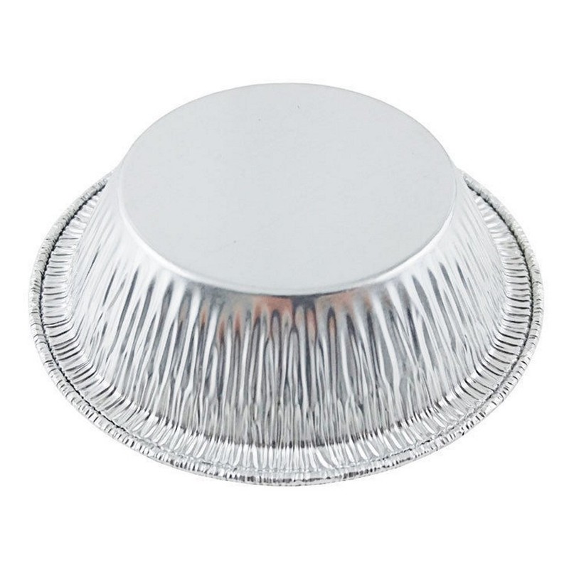 pactogo 3" Disposable Aluminium Foil Tart Pans Mini Silver Baking
