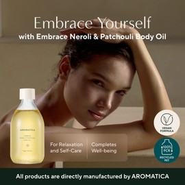 AROMATICA Embrace Body Oil Neroli & Patchouli - 100ML / 3.38 fl. oz. - Aromatherapy Massage Oil