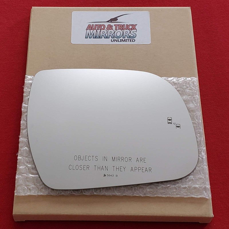 Mirror Glass Replacement + Silicone for 2013-2020 Toyota Sienna Passenger