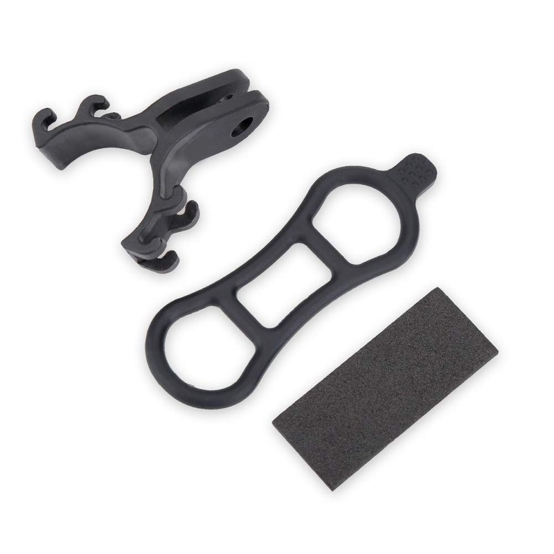 Alomejor Bicycle Light Torch Holder Clip Mount Bicycle Torch Holder
