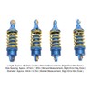 4Pcs RC Car Shock Absorber Aluminum Alloy Stable High Elasticity