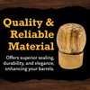 Red Head Barrels Wooden Oak Spigot and Bung Set, Small