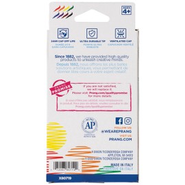 Prang Classic Art Markers, Fine Tip, Assorted Colors, 8 Count