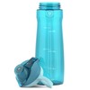 Pogo BPA-Free Plastic Water Bottle with Chug Lid, Blue Atoll,