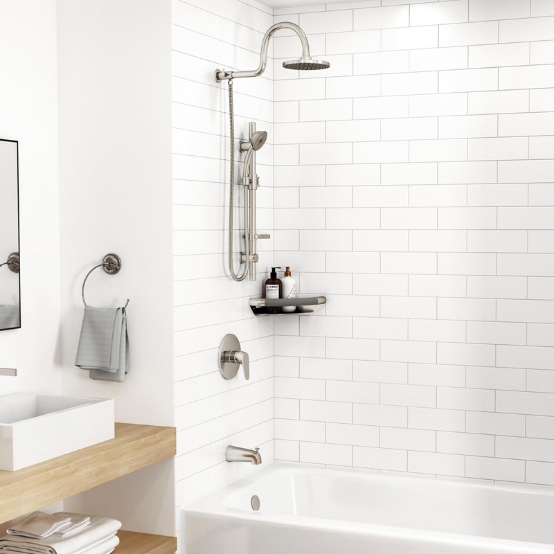 PULSE ShowerSpas 3010-TS-BN Bathtub Spout Valve with Diverter, 1/2" Slip