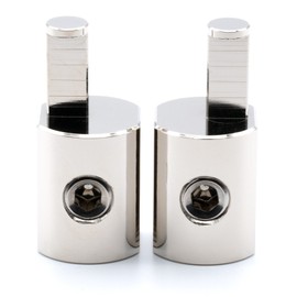 ILL Customz Pair ILL Customz Offset Power and Ground 1/0 Gauge to 4 Gauge Amp Input Reducers
