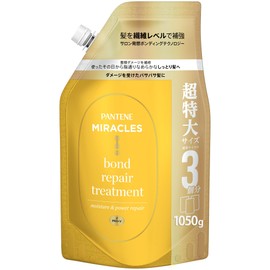 Pantene Miracles Treatment 1050g [Equivalent to 3 units] Extra Large Refill Moisture & Power Repair [Amazon.co.jp Exclusive]