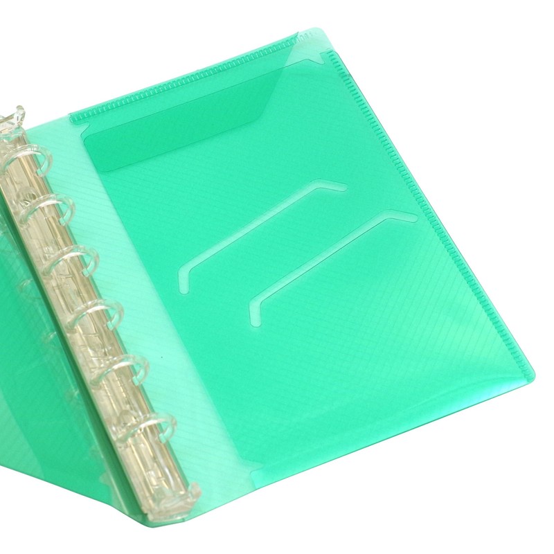 Mini 6-hole My System Binder (System Organizer Binder) [S Clear]